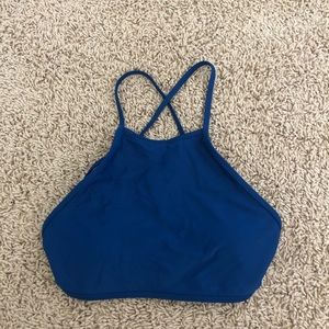 High-neck bikini top